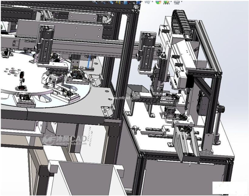 非标自动机 solidworks机械设备模型下载 沐风图纸