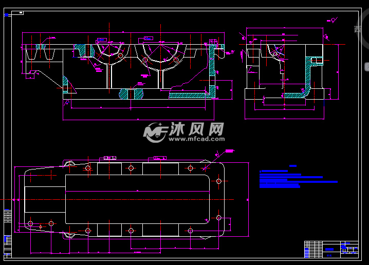 九款齿轮减速器的cad装配零件图大全(设计必备)