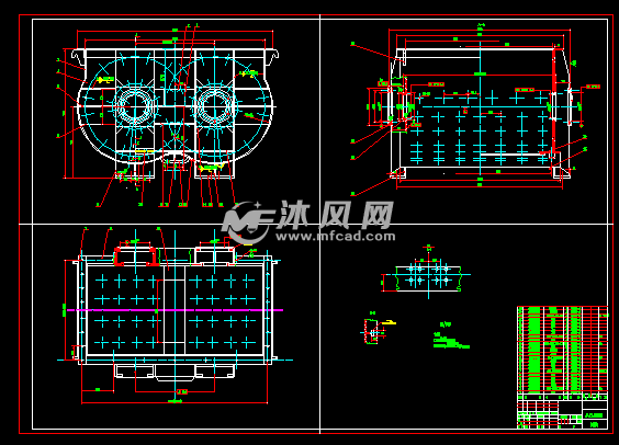 提斗式js1000双卧轴搅拌机主机全图