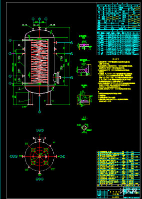 氮气储罐图纸图纸合集的封面图