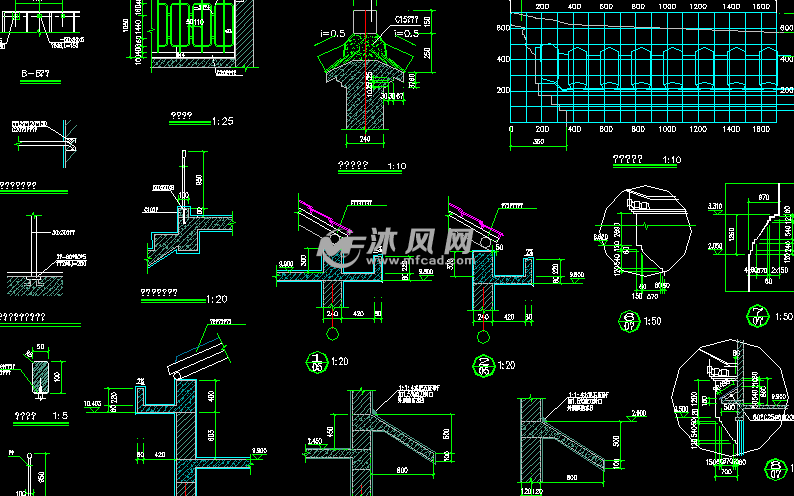 某农村徽派马头墙住宅楼建筑施工图