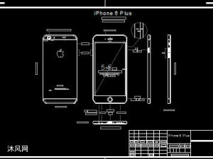 苹果iphone6splus三维建模原创
