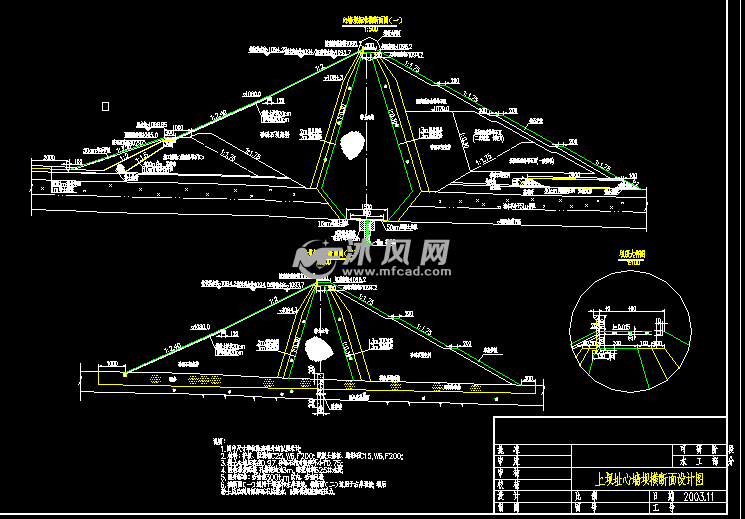 新疆某水库土石坝的几种坝型