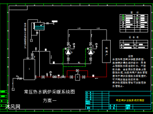 2臺2th燃氣鍋爐安裝設計