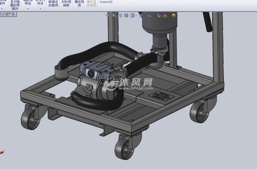 4D运输小车设计模型