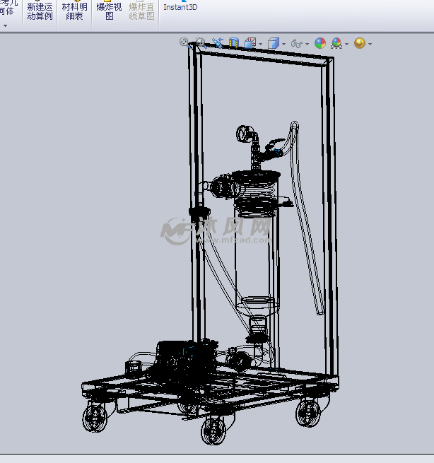 4D运输小车设计模型