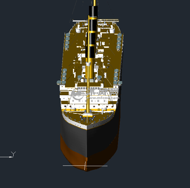 cad泰坦尼克号 铁达尼