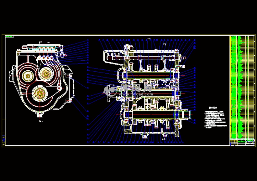 履带拖拉机变速器改进设计Ⅱ - 汽车设计及零部件 - 沐风图纸