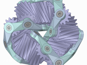 详解的变位齿轮样式2设计模型