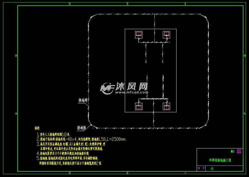 環網櫃施工圖