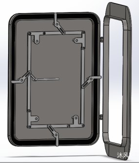 水密舱门设计模型