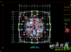 金茂大厦(楼高420.5米)cad各层平面图