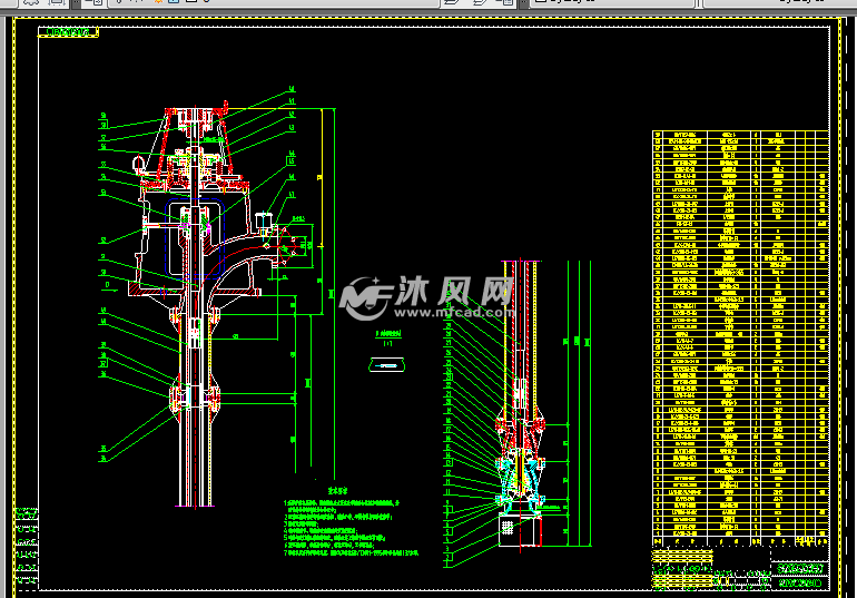 xb3230c15025长轴消防泵装配图