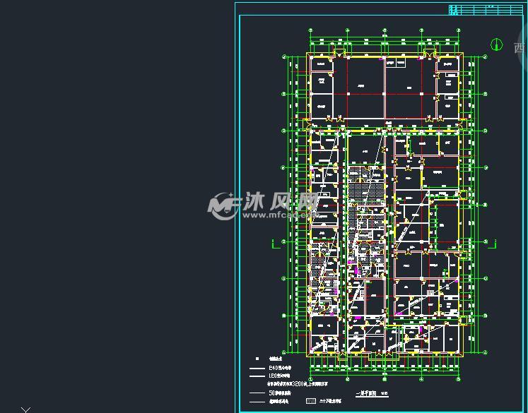 中藥飲片廠房施工設計圖 - cad車間廠房建築圖紙下載,免費車間廠房cad