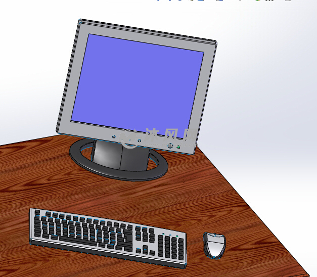 简易电脑桌模型 - 大发体育国际开户_〖官网推荐〗