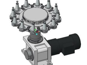 龙门式伞型刀库