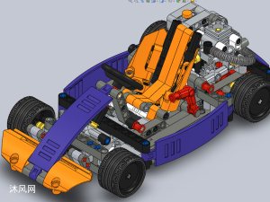 乐高卡丁车(汽车)设计模型