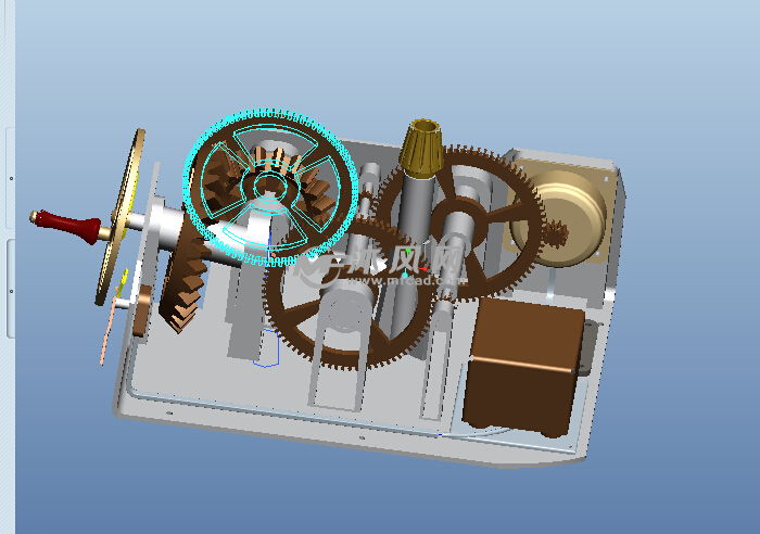 发电机模型图初中图片
