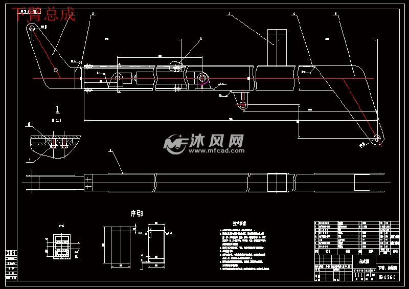 伸縮臂式高空作業車迴轉機構設計【機械設計含18張cad圖紙】