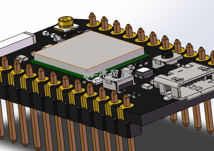 光子物联网开发电路板设计模型