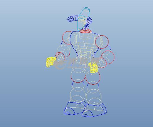 球体外星人模型