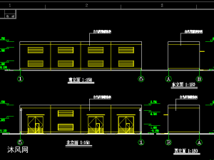 危险品仓库cad图