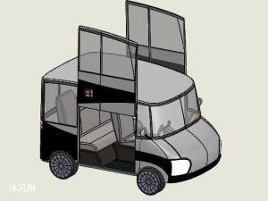 新型电动小客车设计模型