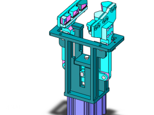 抱紧机构设计模型