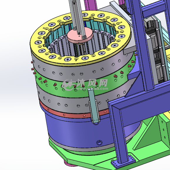 电动机装配机(组装电动机定子部分 即壳体)