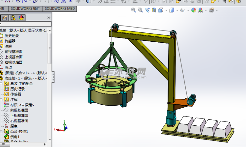 吊装机设计(吊机设计)