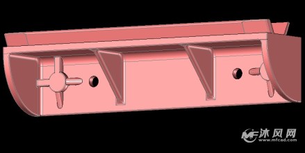 加强筋板注塑模具设计模型