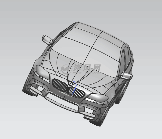 m5 2012汽车外壳 - ug交通工具类模型下载 - 沐风图纸