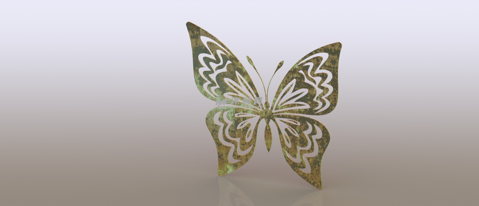 美丽的蝴蝶模型