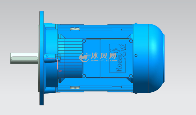 三相异步电机顶视图