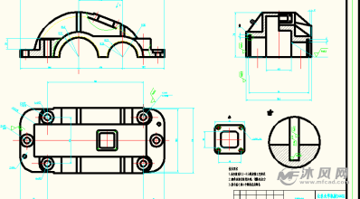 catia一级减速器课程设计图纸
