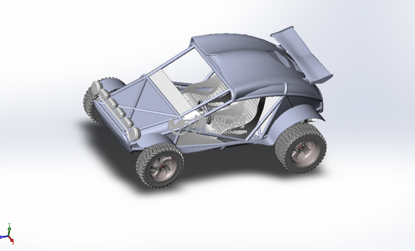 solidworks模型 交通工具类