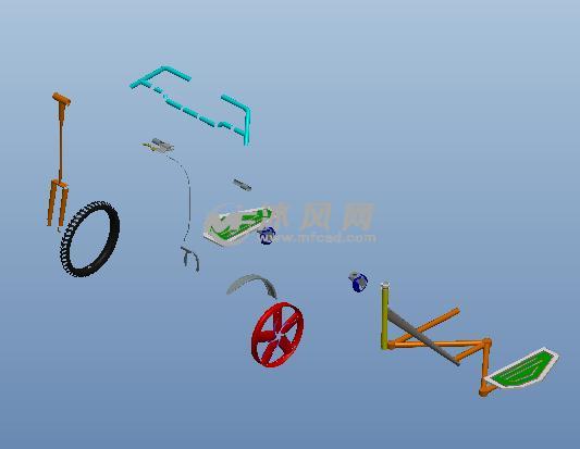 儿童摇摆滑行玩具车模型