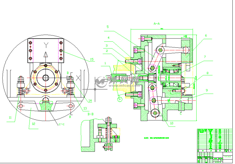 夹具及加工工艺设计(拨叉和发动机前支座) - 工艺工装夹具设计方案