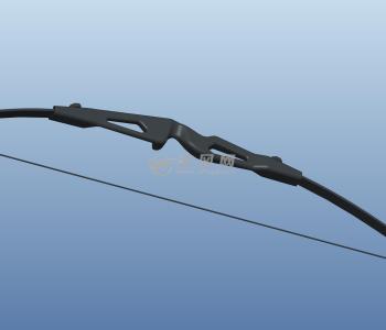 便携式弓 反曲弓 -运动器材类-沐风图纸