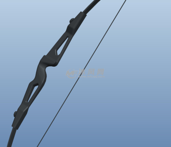 便携式弓 反曲弓 -运动器材类-沐风图纸