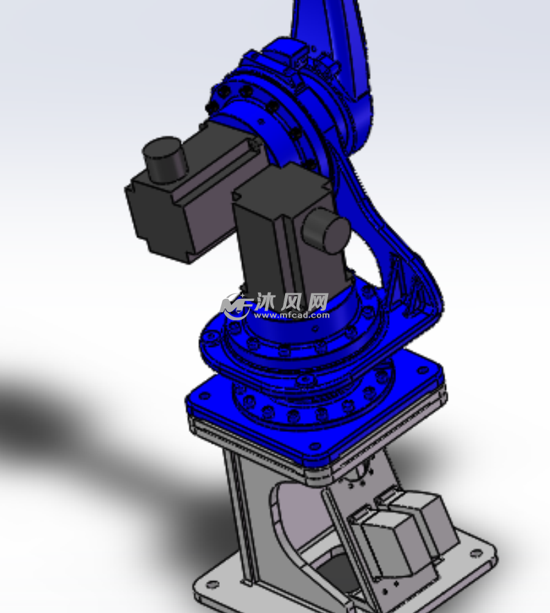 焊接机器人模型(无内部结构)