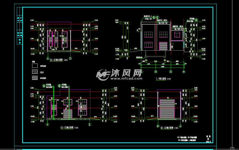 垃圾转运站建筑设计全套施工图