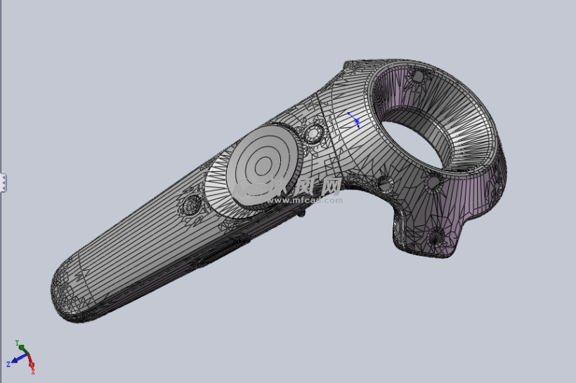 电动挠痒痒器设计模型 - solidworks机械设备模型下载 - 沐风图纸