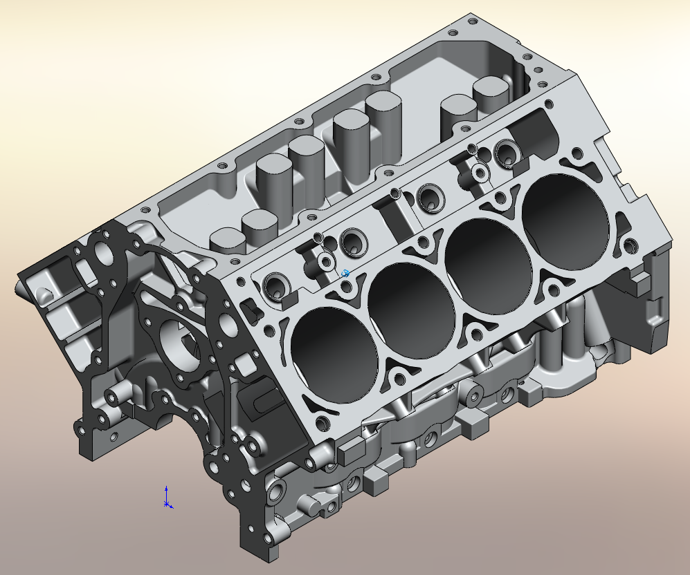ls3引擎发动机缸体