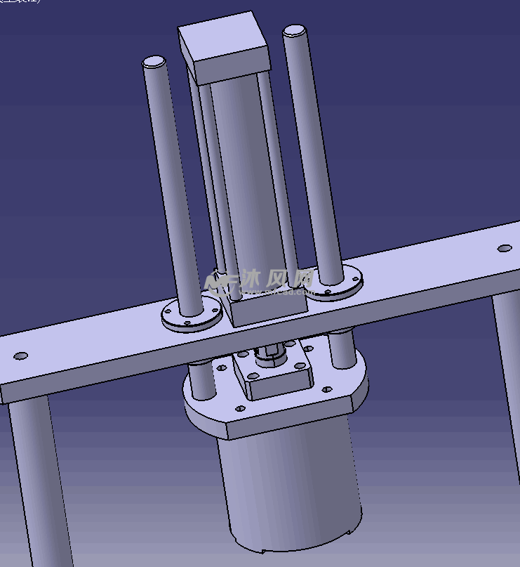 发动机曲轴齿圈压紧工装