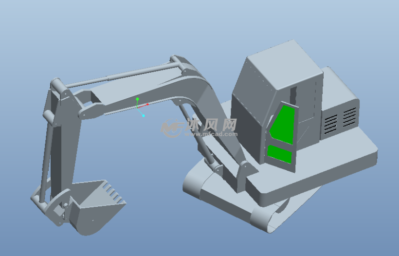 挖掘機,又稱挖掘機械(excavating machinery),是用剷鬥挖掘高於或低於