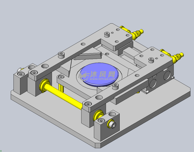 气缸定位夹紧装置