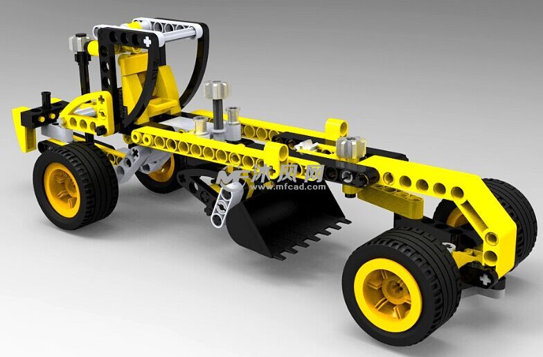 乐高玩具-推土机模型