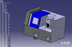 CNC����ϳ��CATIA���ģ��ͼֽ�ϼ��ķ���ͼ