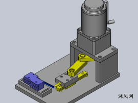 带行程开关的往复运动装置